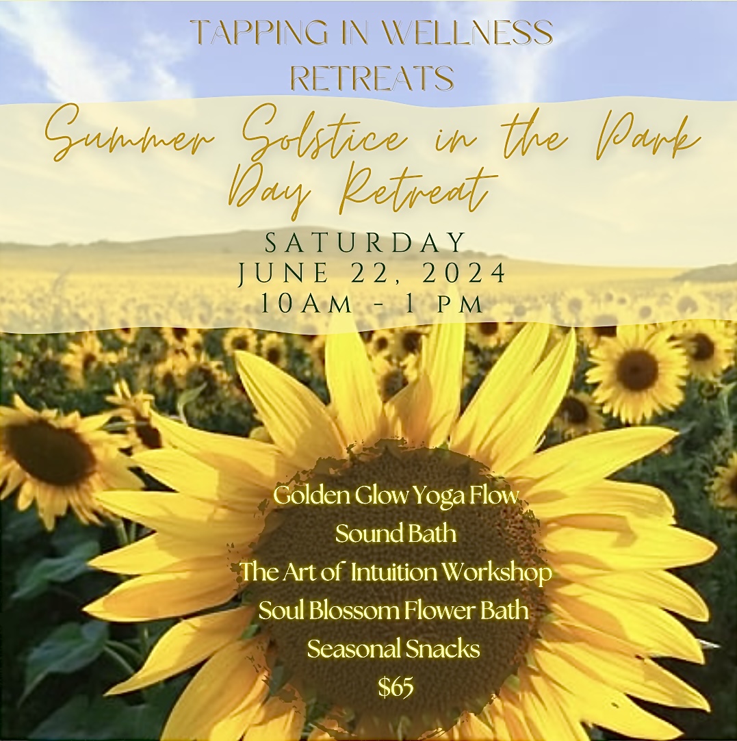 TAPPING IN WOMEN’S WELLNESS RETREAT Cornerstone Counseling & Wellness